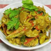 Fried crab Curry
